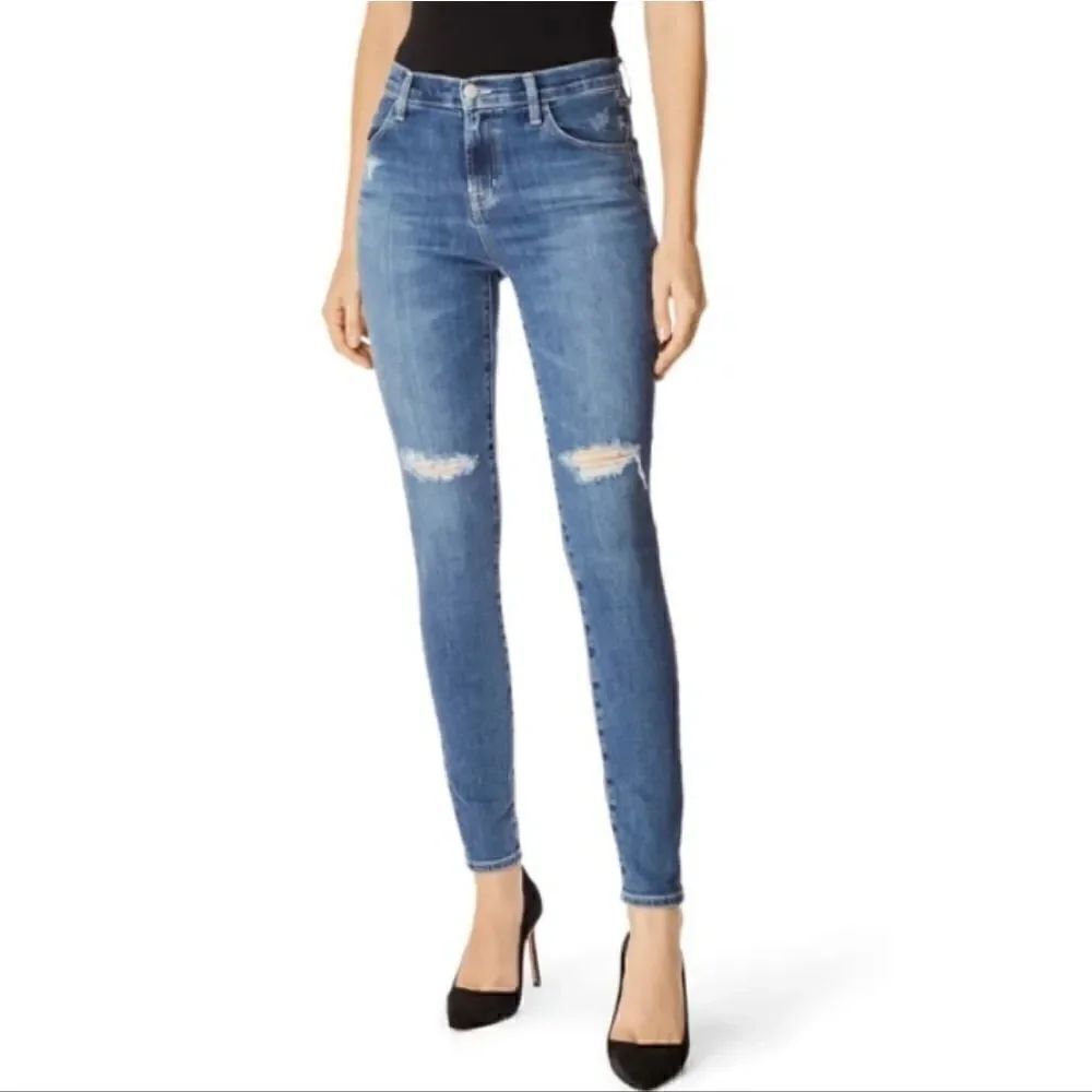 Jbrand maria high-rise skinny jeans